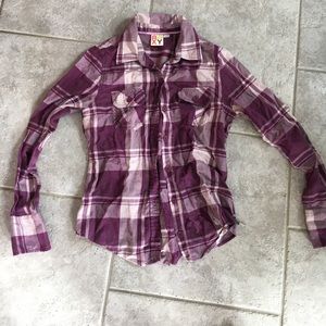 COPY - ROXY medium purple flannel